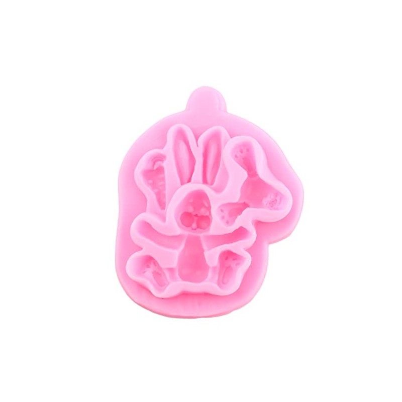 zixiang ZiXiang Easter Egg Rabbit Silicone Mold Bunny Ears Chocolate