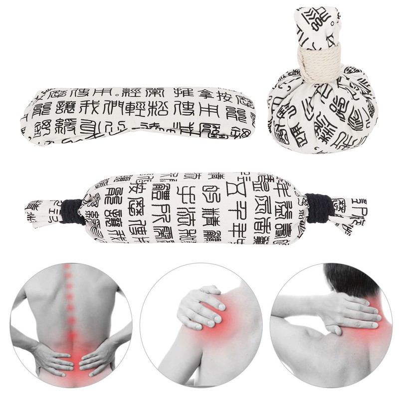 Moxibustion Heating Ball Hot Compress Relieve Discomfort Massging Wormwood Warming