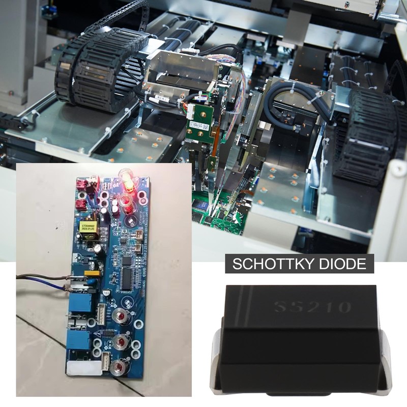 YINETTECH Schottky Diodes Rectifier Diode 2A 100V SMD SMB 5.1