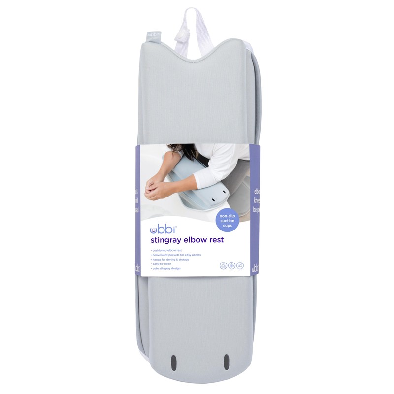 Ubbi Cushioned Elbow Rest, Non-Slip, Baby and Toddler Bath Time