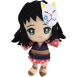 Otaku Bandai Kimetsu no Yaiba Chibi Plush - Makomo with a Thank You Sticker