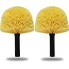 Tockrop 2 Pack Twist-On Cobweb Duster Head Brush - Efficient