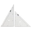 Uchida Drafting Device 7-470-0002 Triangle Ruler, 5.1 x 7.1 x