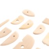 11pcs Pottery Trimming Tool Professional Wood Pottery Foot Shaper Tool