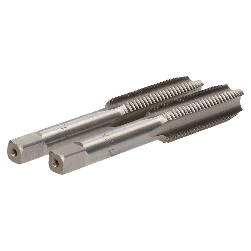 M12 x 1.5mm Metric Tap Set, Tungsten Steel, Taper and