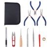 PandaHall Elite Pliers Set, Crafting Tools, Accessories, Pliers, Handicraft Pliers,