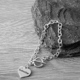 Infinity Collection Godmother Bracelet- Godmother Gifts- Godmother Jewelry for Godmothers