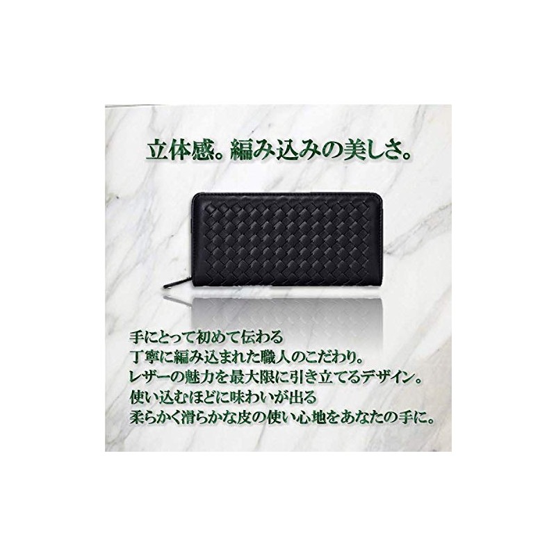 One Horse Long Wallet, Leather, Large Capacity, Storage Capacity, Round