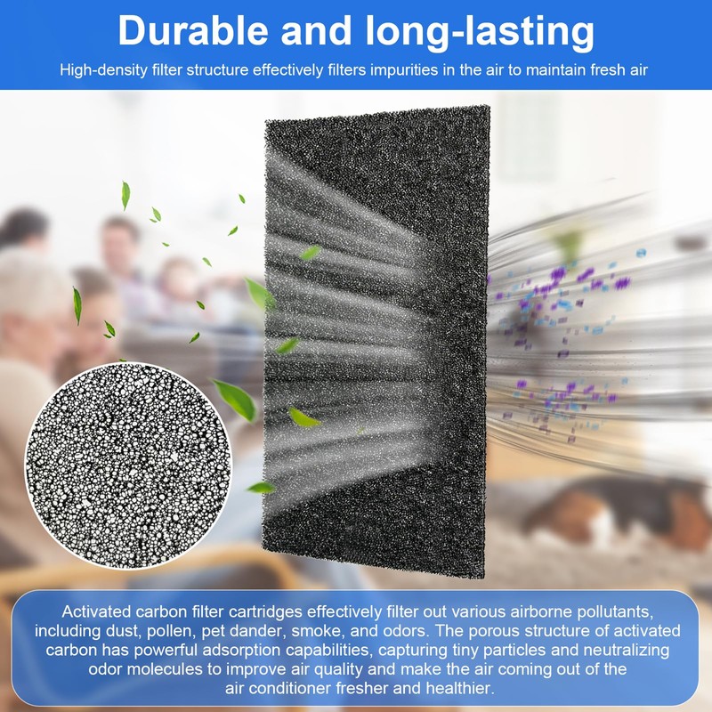 ARC-14S Activated Carbon Filter Cartridge Replacement for Whynter Portable Air