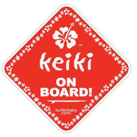 Keiki on Board Car Baby Safety Window Sticker Sign
