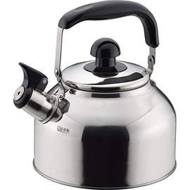 Tamahashi CH-27K Cheryl Stainless Steel Whistling Kettle, Induction Compatible, 0.7 gal (2.7 L)