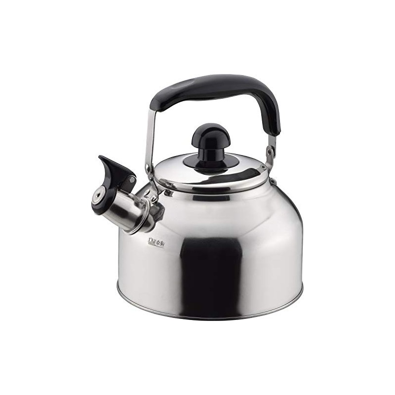 Tamahashi CH-27K Cheryl Stainless Steel Whistling Kettle, Induction Compatible, 0.7