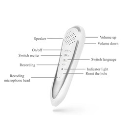 Quran Pen Reader Upgraded 16G, Digital Talking Reader Pen with Quran Book Read Pen with Arabic English Translation and Reciters Multilingual Pray Islamic Muslims Ramadan Gift for Kids Adults