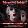 Black Grey Smokey Eyeshadow Palette Matte Black White Gray Silver