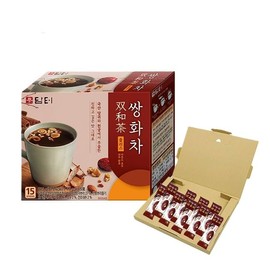 [Without Box] Damto Sanwha Tea 15 Packets (0.5 oz (15 g) per Packet x 1 Box Sowacha Korean Food Health Tea Traditional Tea Fruit Fruit Jujube Walnut Almond Powder Stick Type Delicious Easy to Drink