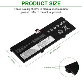 L17C4PH1 L17M4PH1 L17M4PH2 L17L4PH2 Laptop Battery for Lenovo Yoga 7 Pro Pro-13IKB C930 C930-13 C930-13IK C930-13IKB C930-131KB 930-13IKB-81EQ 81C4 81EQ Series 5B10Q82425 5B10Q82426 5B10Q82427