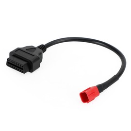 Frezon OBD2 Motorcycle Cable Fit For Honda 6 Pin Plug Diagnostic Cable to 16 pin Adapter