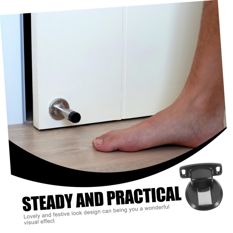 Tofficu Invisible Doorstop Door Holder to Keep Door Open Magnetic