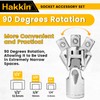 Impact Socket Extension Bar Set Hakkin 10Pcs 3/8” Drive Extensions