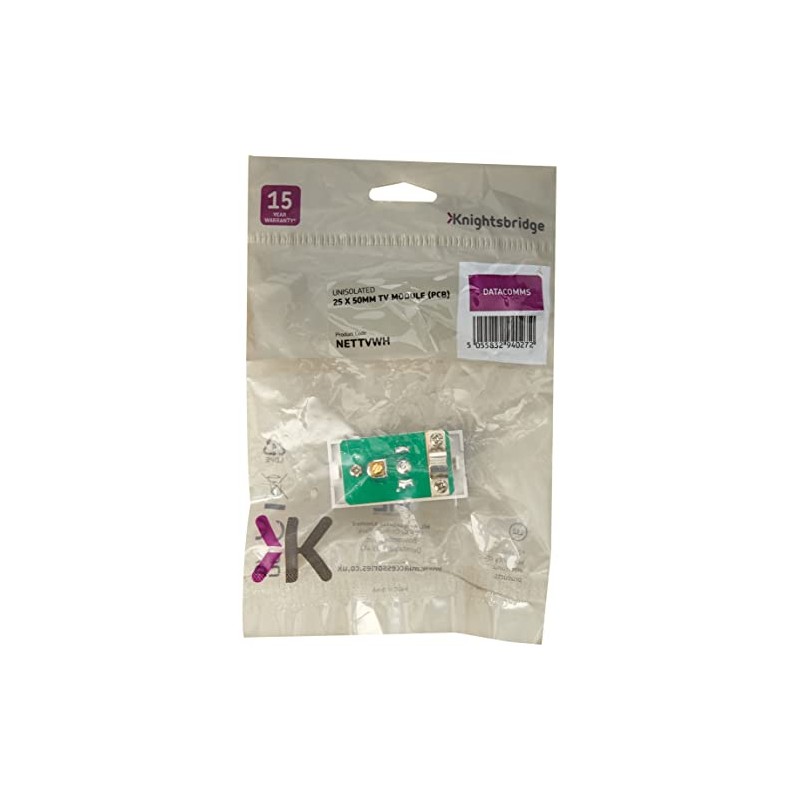 TV Outlet Module (PCB) - White