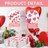 60 Pack Valentine's Day Napkins Paper, Pink Heart Napkins, 6.5