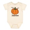 Pumpkin Jasmine Baby Infant One Piece Bodysuit 6 Months Natural