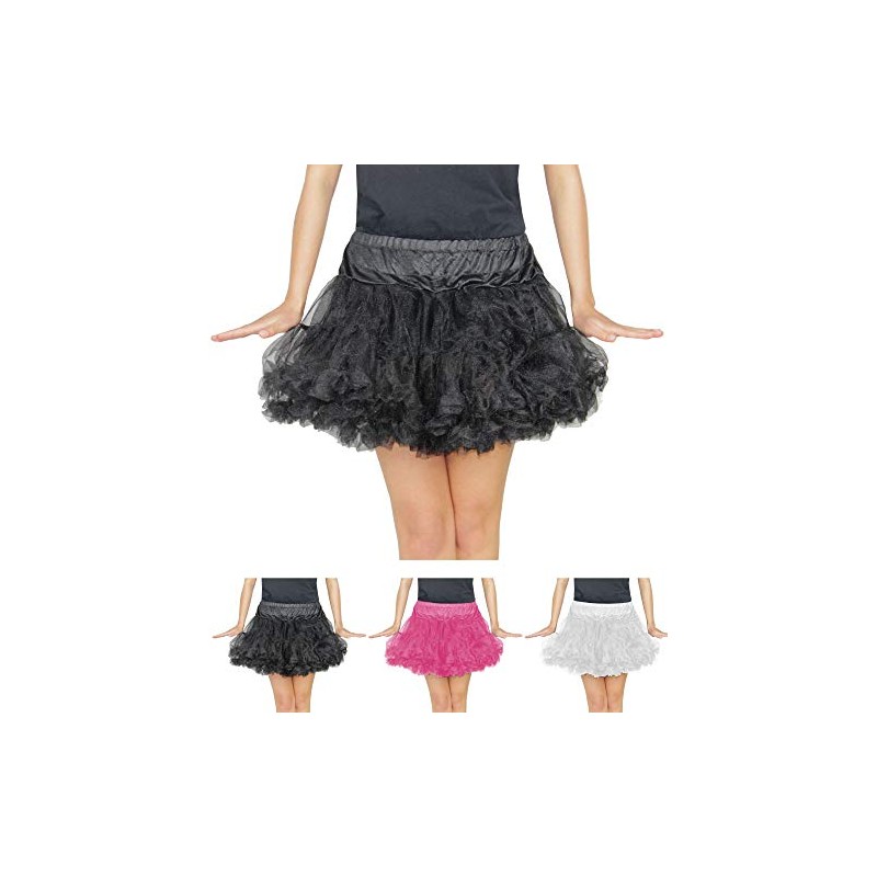 Women's Tutu for Ballet Fancy Dress Carnival Tulle Skirt Short,