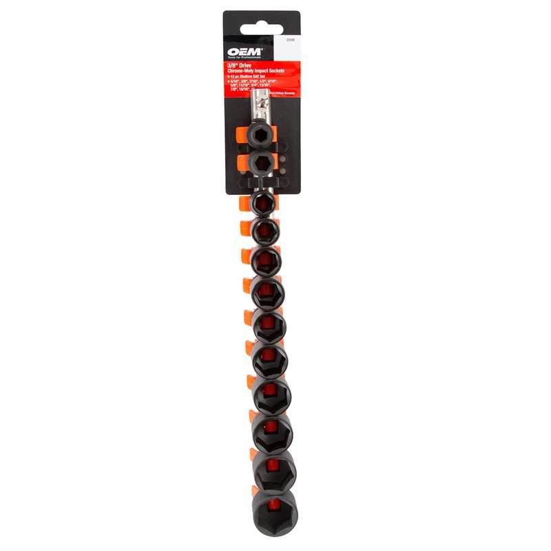 OEMTOOLS 25589 12 Piece 43167 Drive Impact Socket Set -