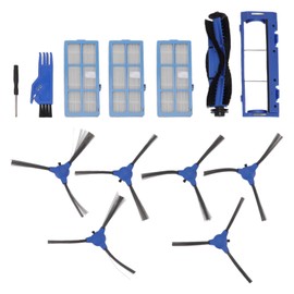 Main Brush Side Brush Filter Kit Vacuum Cleaner Accessories for Bagotte BG600 Vacuum Cleaner Replacement Part