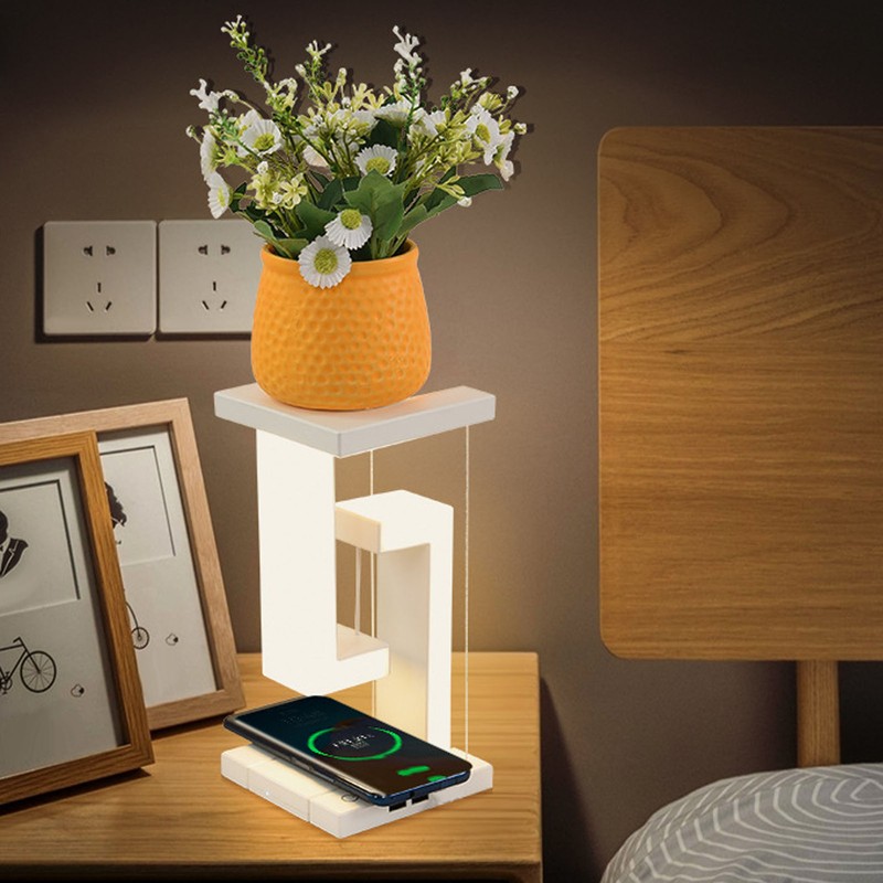 Night Lamp Bedside LED Table Lamp Suspension Floating Touch Control