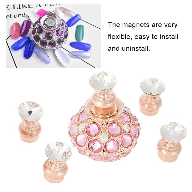 5Pcs Manicure Display Practice Stand Shelf Nail Art Tip Holders