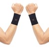 Thx4COPPER Compression Wrist Cuff Copper Infused Wrist Support for Men