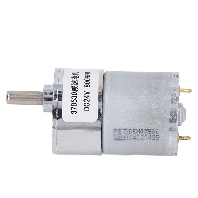 Gear Motor DC 24V 800RPM Speed Reduction Stable Transmission Geared