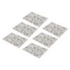 6pcs Clear Stamps Innovative Decorative Flower TPR Clear Stamps for