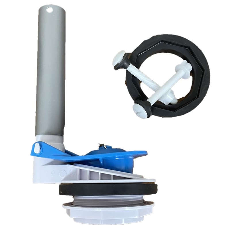 Toto THU129P-2A Flush Valve Replacement with Nut & Flapper for