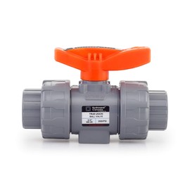 HYDROSEAL Kaplan 3/4” CPVC True Union Ball Valve Socket with Full Port, ASTM F1970, EPDM O-Rings and Reversible PTFE Seats (3/4'')