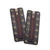 Soletec Leather Lace-in Boot Zipper Inserts for All Brands, Tieless