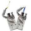 Magic Dual Flame Crocodile Lighter, Torch & Soft Flame Lighter,