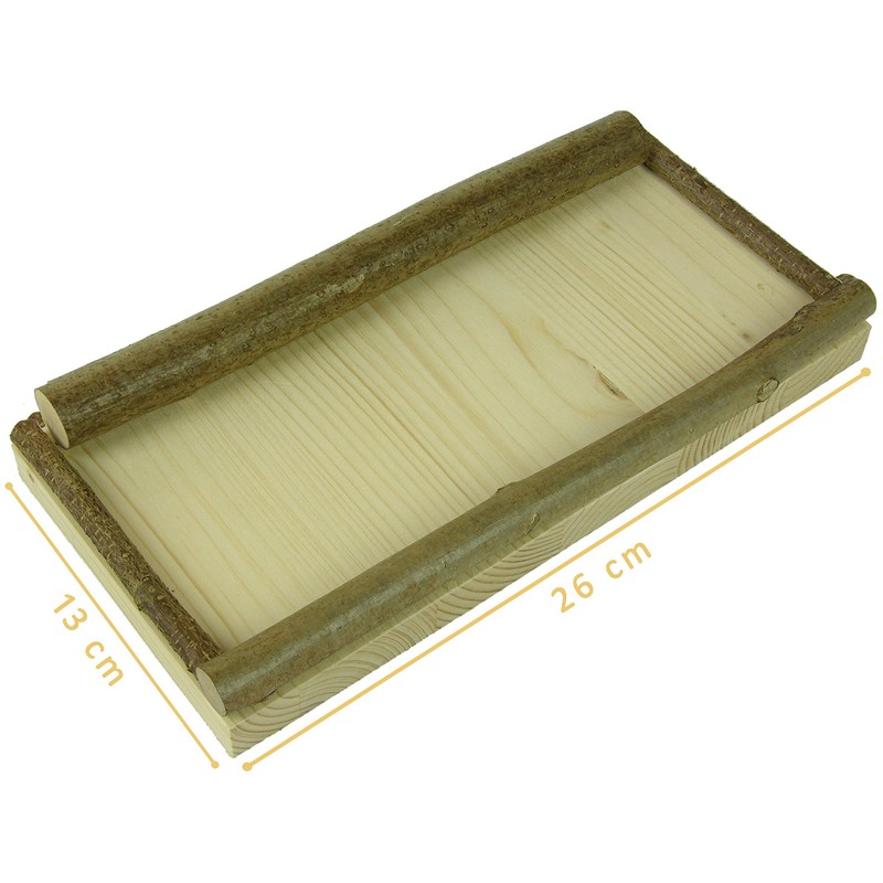 VogelKing Seat board for birds, small, medium, large, bird seat