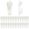 HAIKING Concrete Wall Hook, 30 PCS Invisible Nail Hangers for