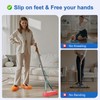 Decorniqu 5 Pairs Large Mop Slippers for Floor Cleaning Supplies