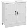 kleankin kleankin Pedestal Sink Storage Cabinet, Under Sink Cabinet, Bathroom