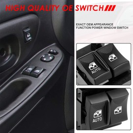 Auto Dynasty OE Style Driver Side Master Power Window Control Switch Compatible with Chevy Monte Carlo 00-05