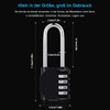 Diyife Pack of 2 Combination Lock, Long Shackle 6.7 cm,