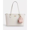 Coach Mini Court Backpack Bag Charm With Rosette Print CAA68