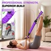 WOQQW Multifunction Pedal Resistance Band with Handle, Upgraded 3 Tube