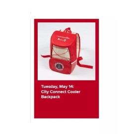 SGA * 5/14/24 * Angels City Connect Themed Cooler Backpack 2024 SGA