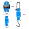 Fnbrli Báscula Industrial Lcd Digital Portátil Para Colgar 500 Kg