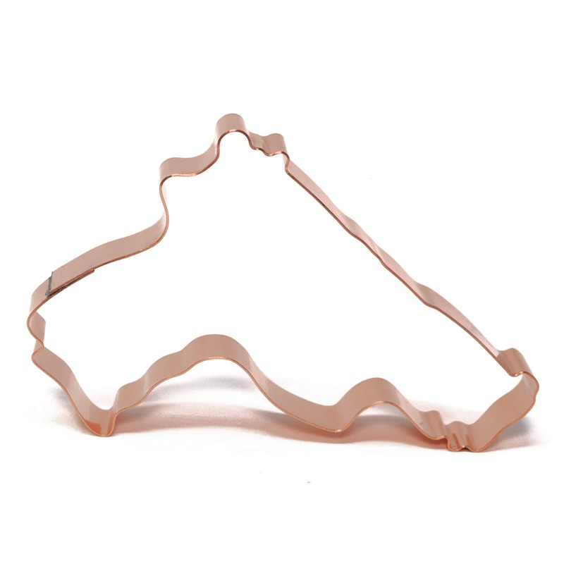 9 mm Handgun Copper Cookie Cutter
