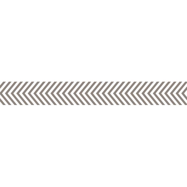 Bella Blvd Gray Chevron Washi Adhesive Tape